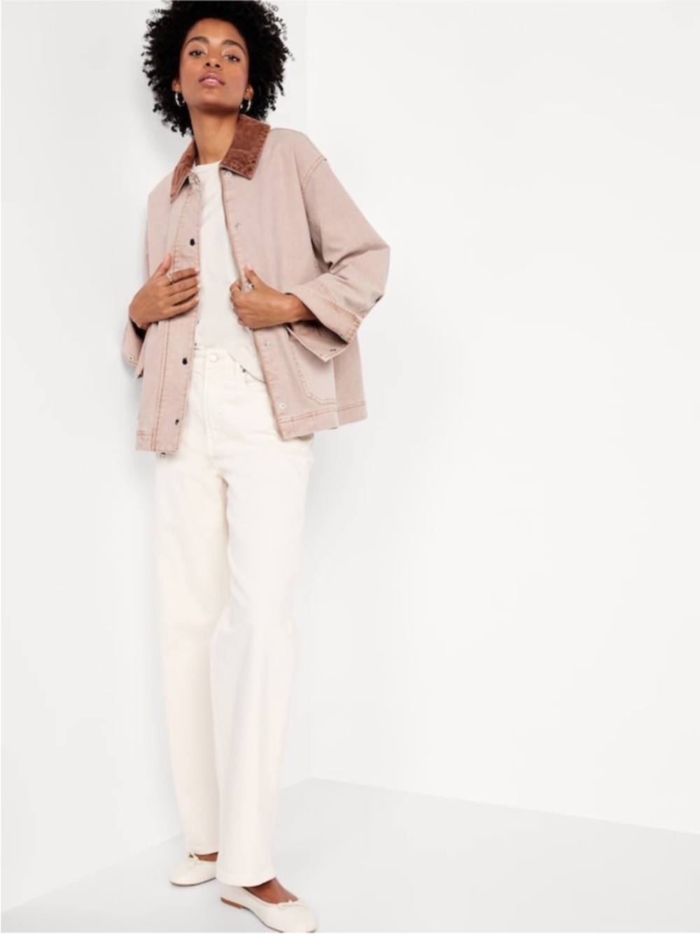 Old Navy Pink Barn Jacket